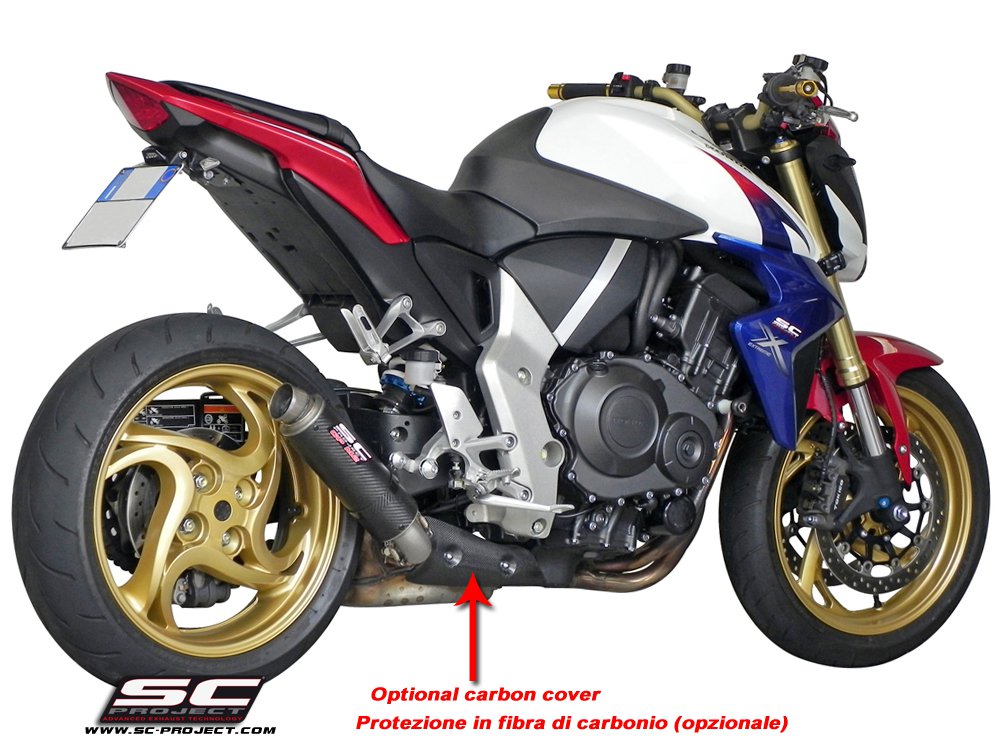 Picture of GP-M2 carbon fibre exhaust