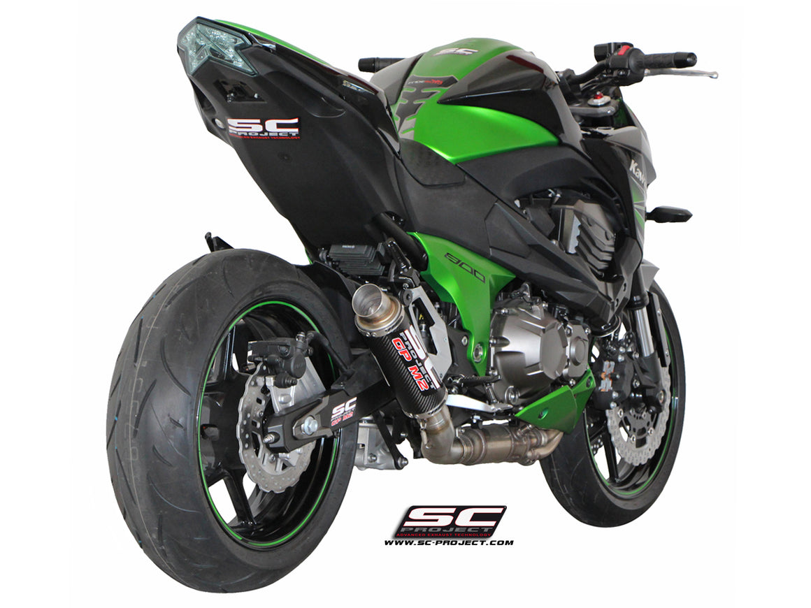Picture of GP-M2 carbon fibre exhaust