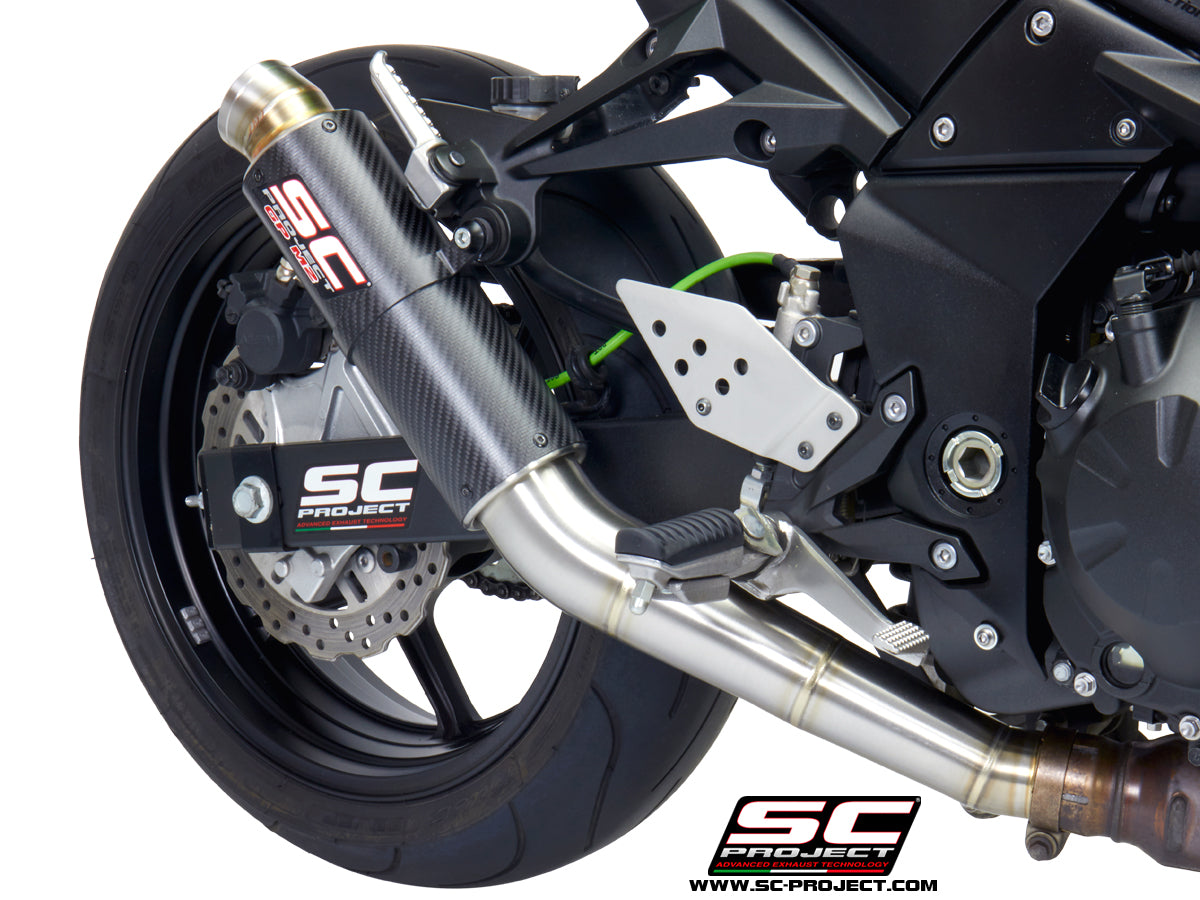 Picture of GP-M2 carbon fibre exhaust