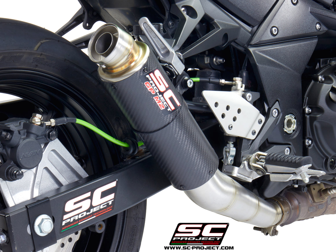 Picture of GP-M2 carbon fibre exhaust
