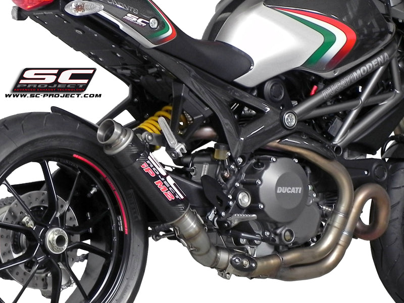 Picture of GP-M2 carbon fibre exhaust