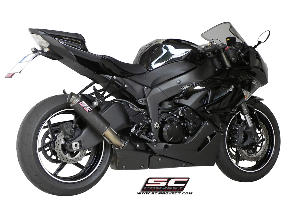 Picture of GP-M2 carbon fibre exhaust