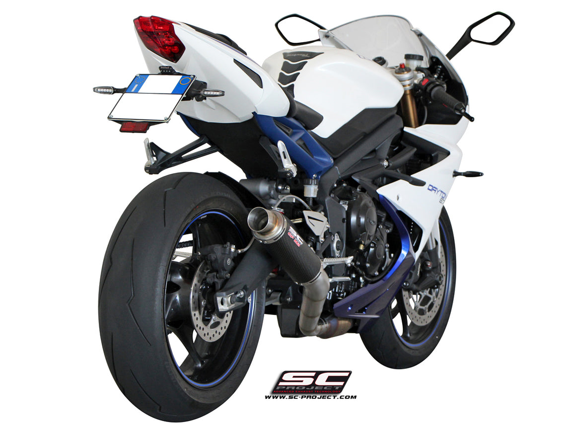 Picture of GP-M2 carbon fibre exhaust
