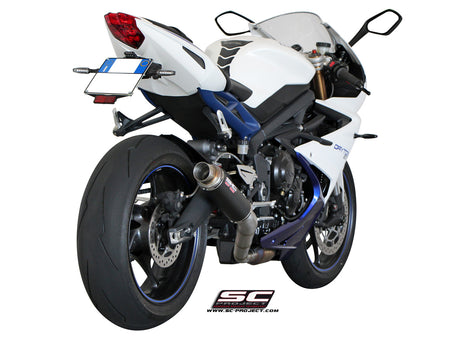 Picture of GP-M2 carbon fibre exhaust