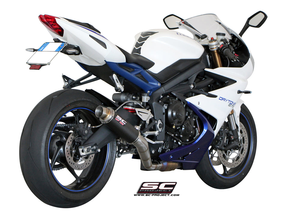 Picture of GP-M2 carbon fibre exhaust