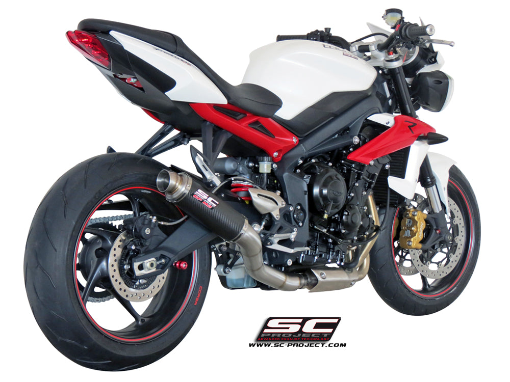 Picture of GP-M2 carbon fibre exhaust