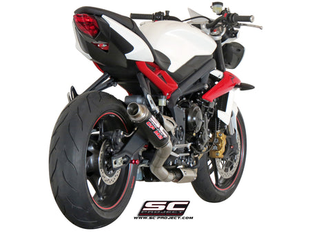 Picture of GP-M2 carbon fibre exhaust