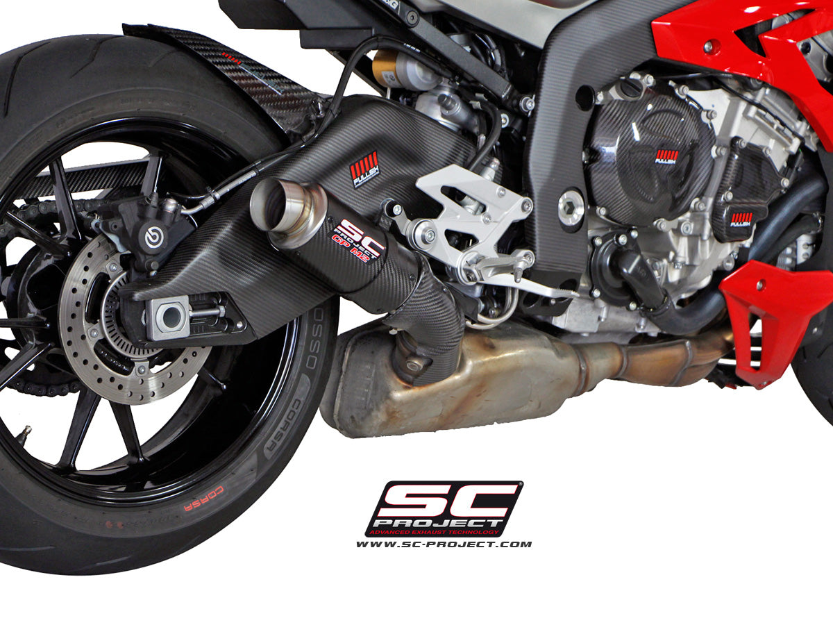 Picture of GP-M2 carbon fibre exhaust