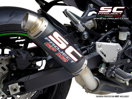 Picture of GP-M2 carbon fibre exhaust
