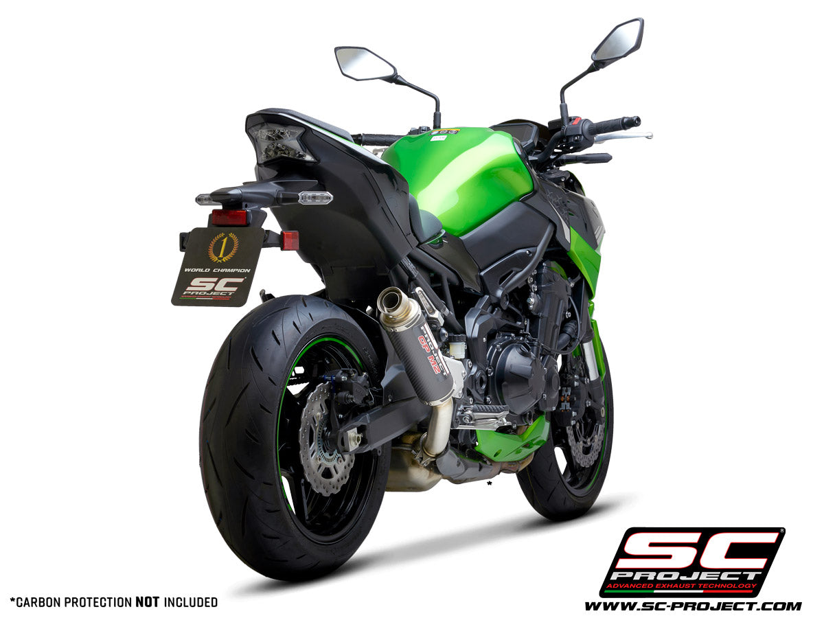 Picture of GP-M2 carbon fibre exhaust