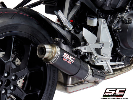 Picture of GP-M2 carbon fibre exhaust