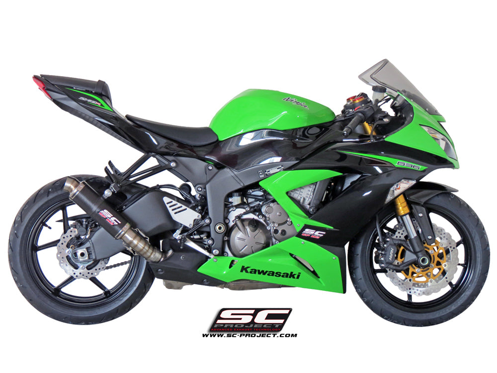 Picture of GP-M2 carbon fibre exhaust