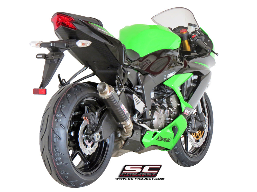 Picture of GP-M2 carbon fibre exhaust