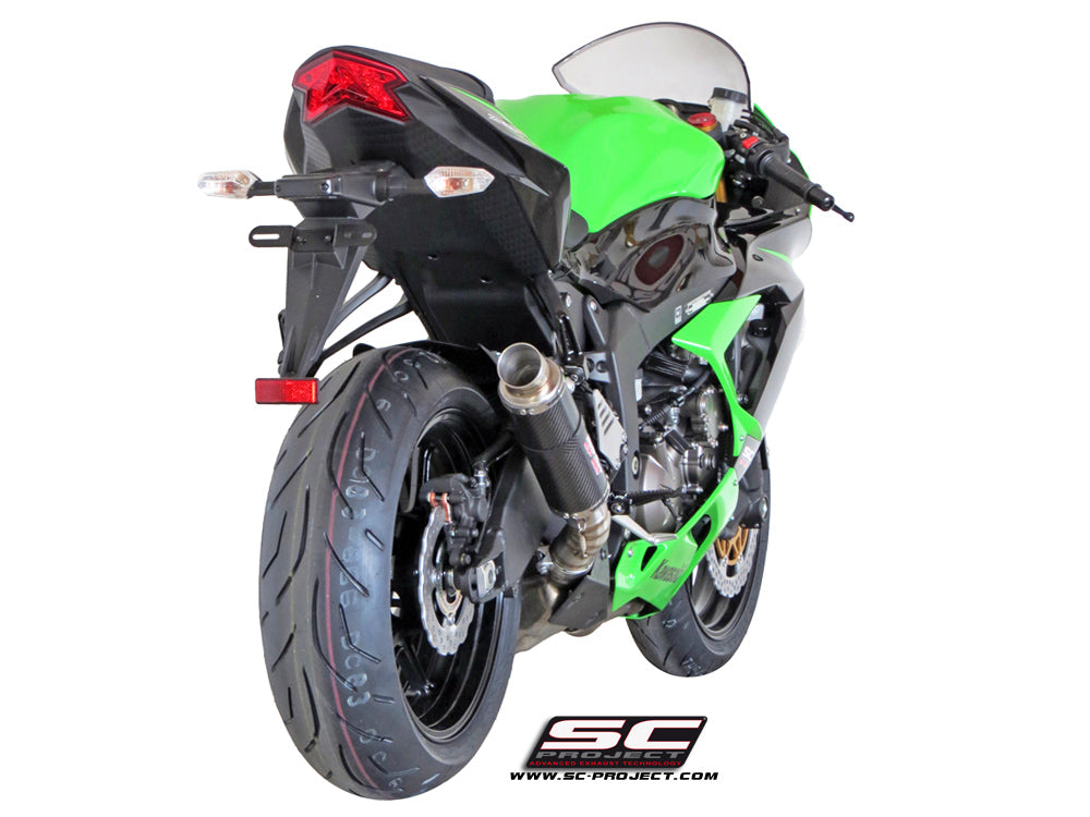 Picture of GP-M2 carbon fibre exhaust