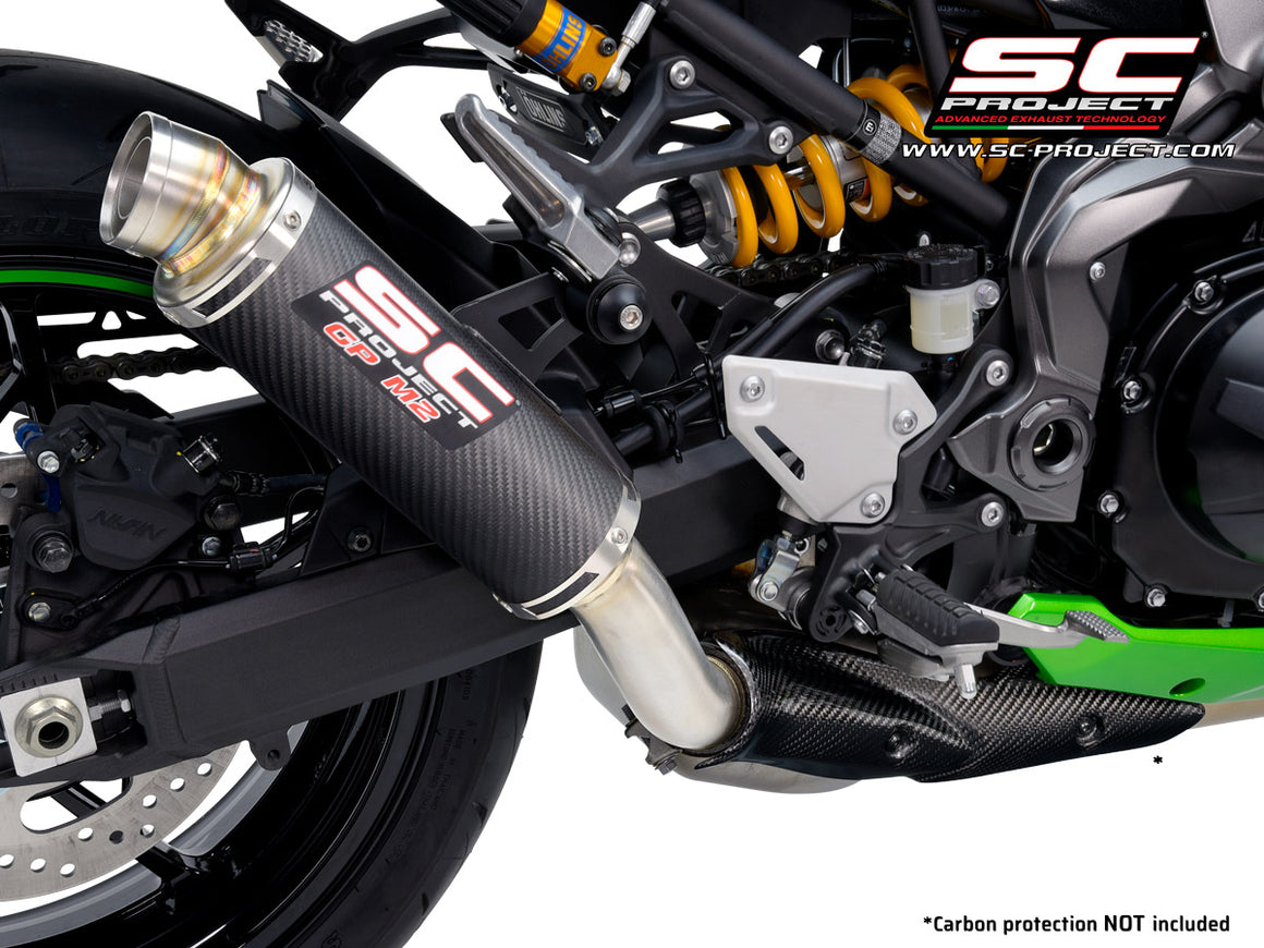 Picture of GP-M2 carbon fibre exhaust