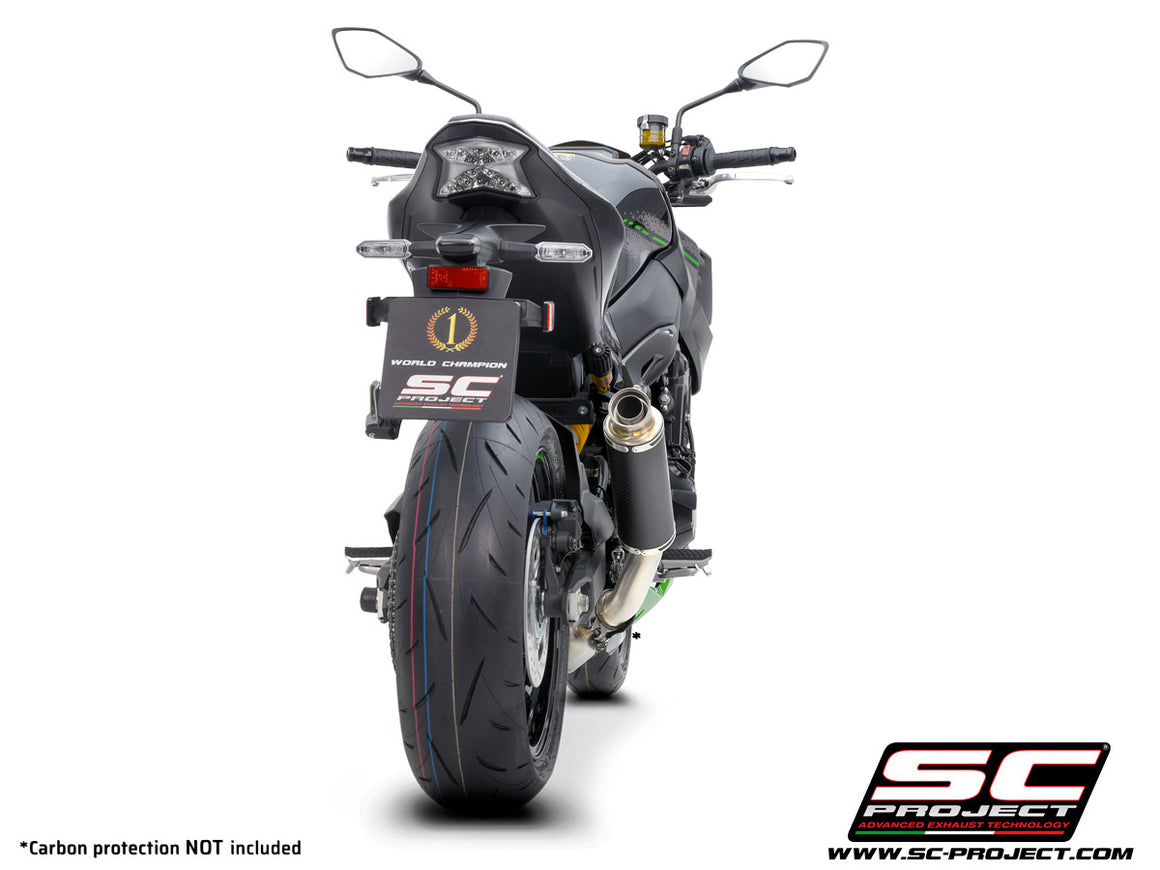 Picture of GP-M2 carbon fibre exhaust