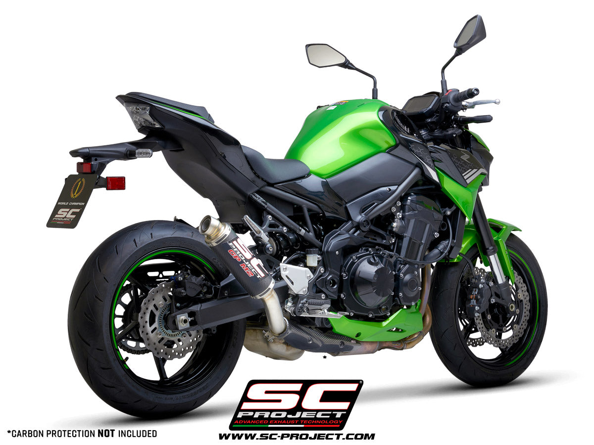 Picture of GP-M2 carbon fibre exhaust