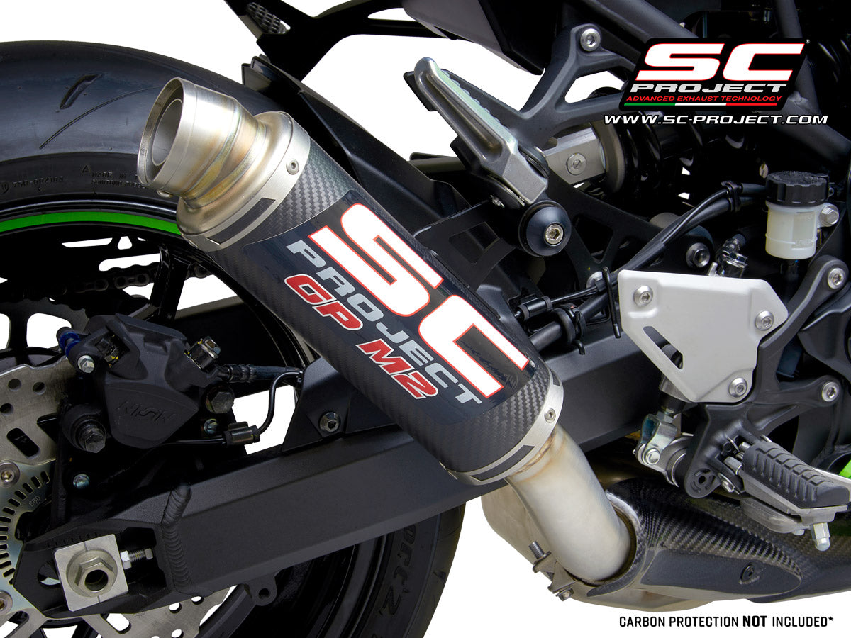 Picture of GP-M2 carbon fibre exhaust