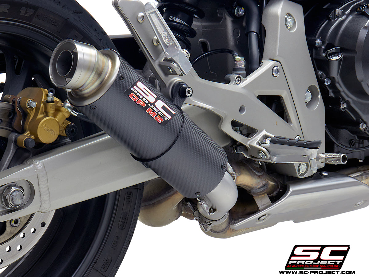 Picture of GP-M2 carbon fibre exhaust