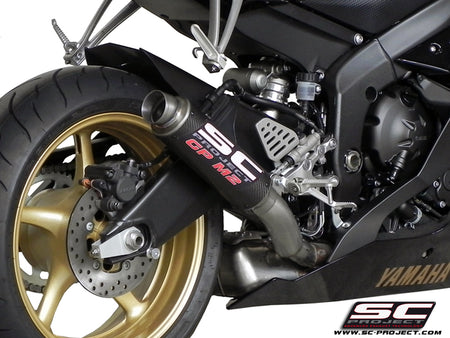 Picture of GP-M2 carbon fibre exhaust, high mount