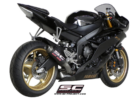 Picture of GP-M2 carbon fibre exhaust, high mount