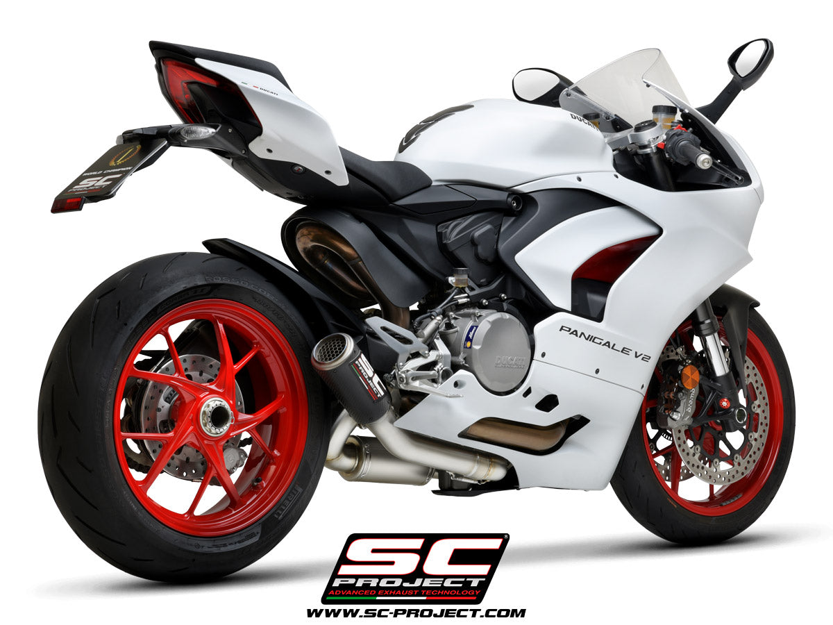 Picture of 2-1 Half-system, with CR-T M2 carbon fibre exhaust
