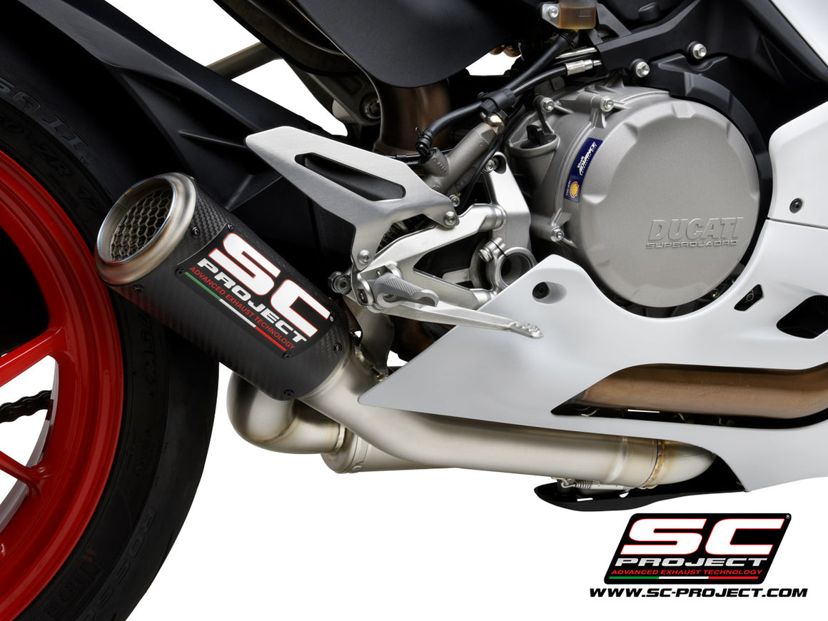 Picture of 2-1 Half-system, with CR-T M2 carbon fibre exhaust