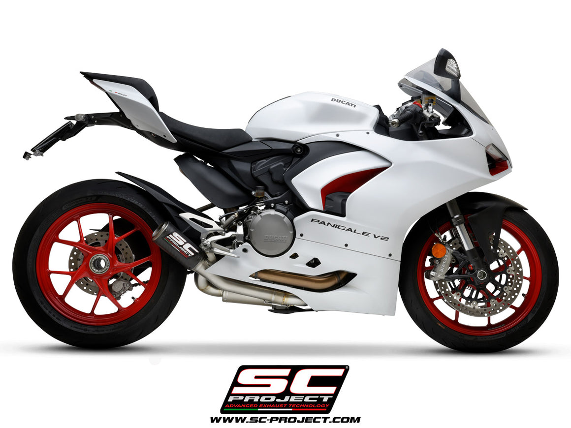 Picture of 2-1 Half-system, with CR-T M2 carbon fibre exhaust