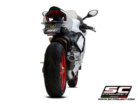 Picture of 2-1 Half-system, with CR-T M2 carbon fibre exhaust