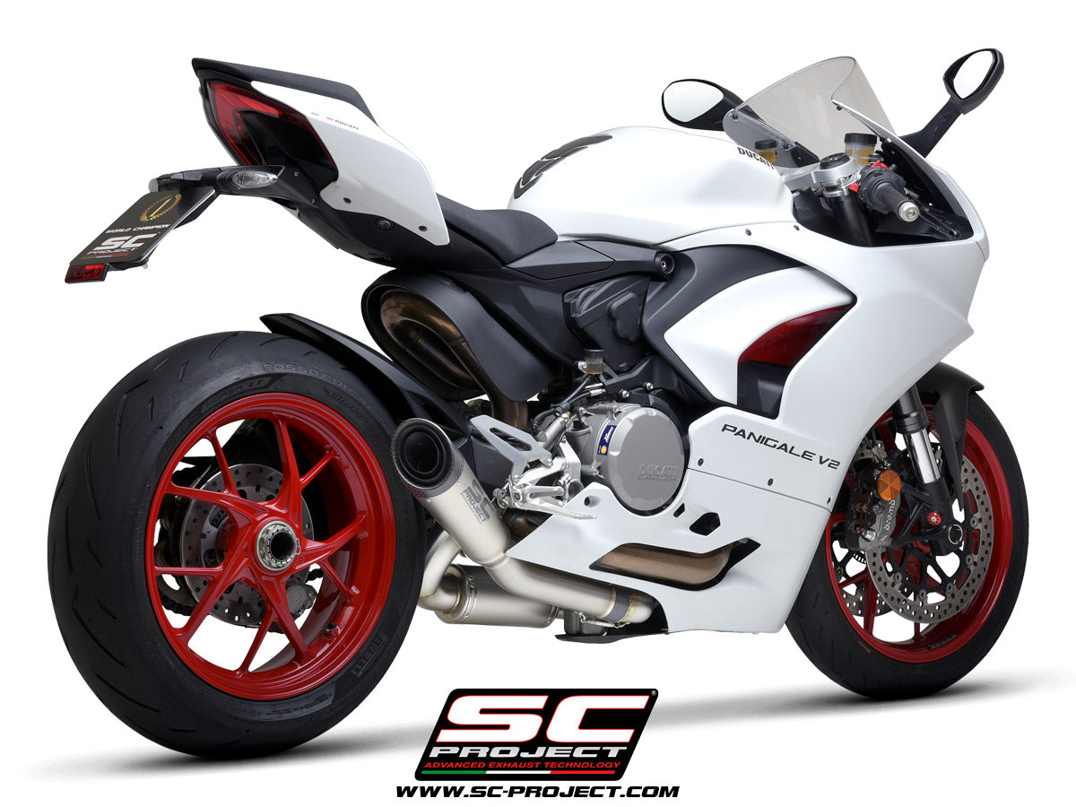 Picture of 2-1 Half-system, with S1 titanium exhaust