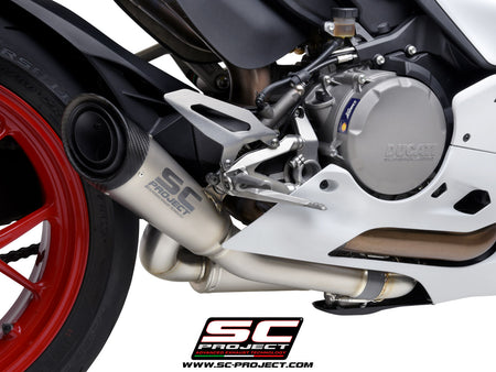 Picture of 2-1 Half-system, with S1 titanium exhaust
