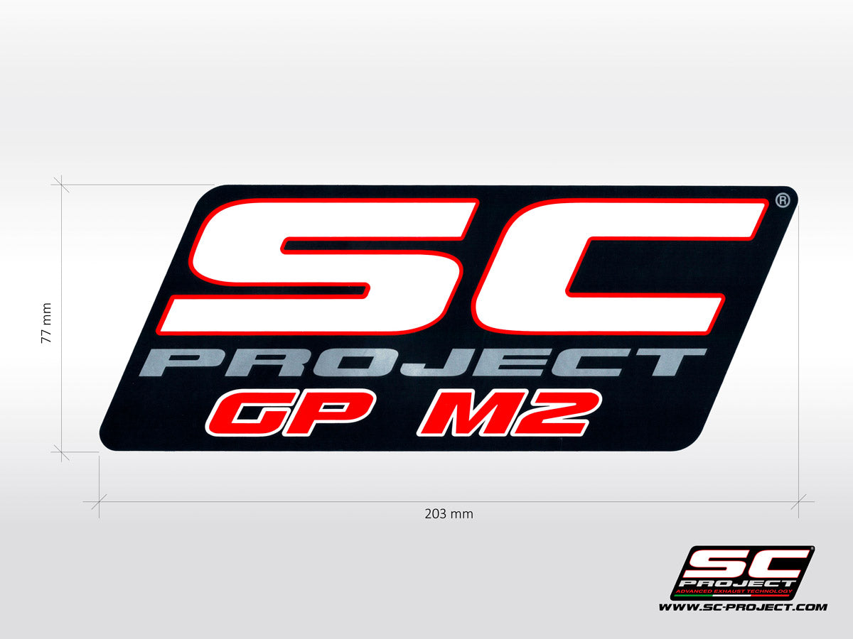 Picture of Medium sticker GP-M2 203x77 mm (2 pcs)