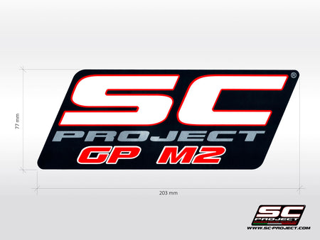 Picture of Medium sticker GP-M2 203x77 mm (2 pcs)