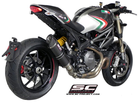 Picture of Oval carbon fibre exhaust