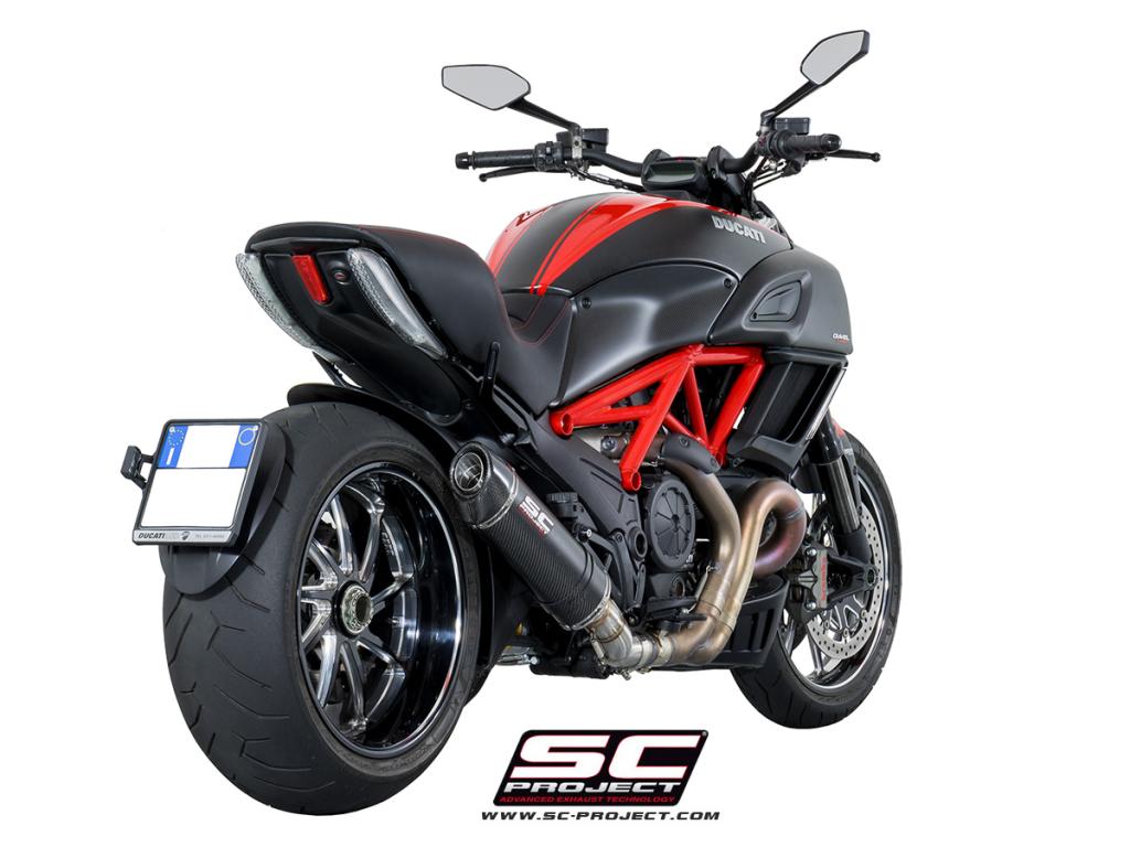 Picture of Oval carbon fibre exhaust