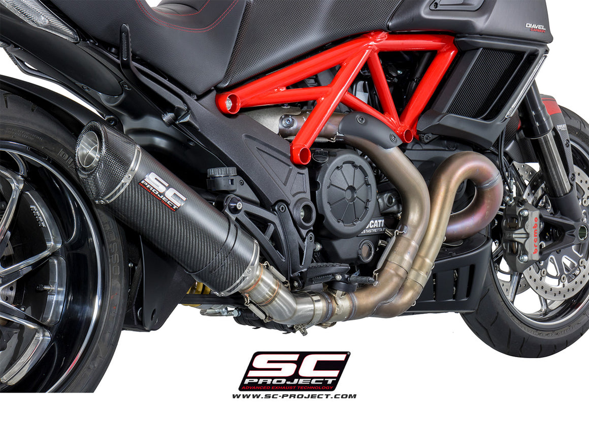 Picture of Oval carbon fibre exhaust