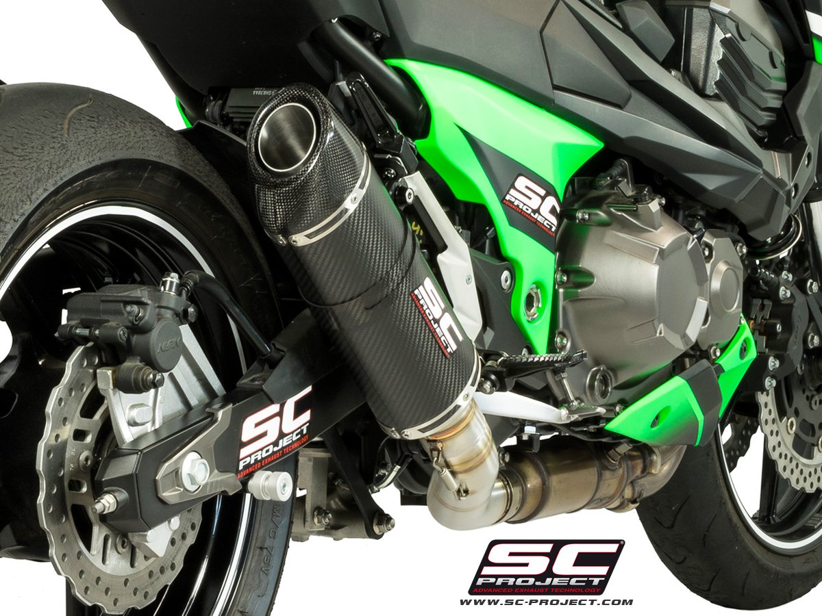 Picture of Oval carbon fibre exhaust