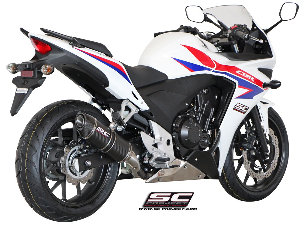 Picture of Oval carbon fibre exhaust