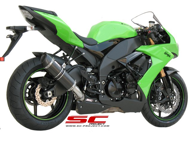 Picture of Oval carbon fibre exhaust