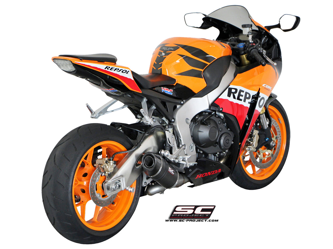 Picture of Oval carbon fibre exhaust