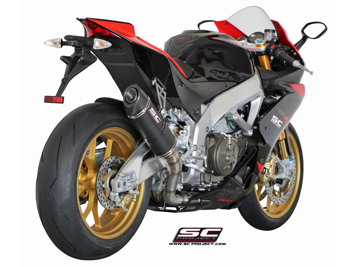Picture of Oval carbon fibre fiber exhaust