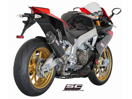 Picture of Oval carbon fibre fiber exhaust