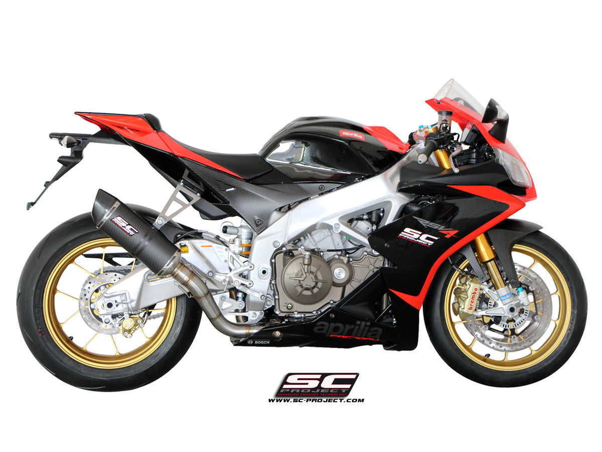 Picture of Oval carbon fibre fiber exhaust
