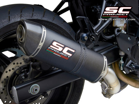 Picture of Oval carbon fibre exhaust