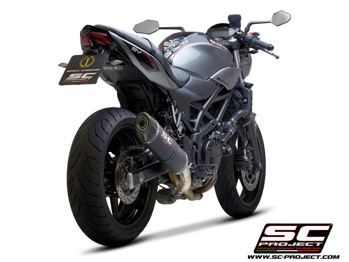 Picture of Oval carbon fibre exhaust