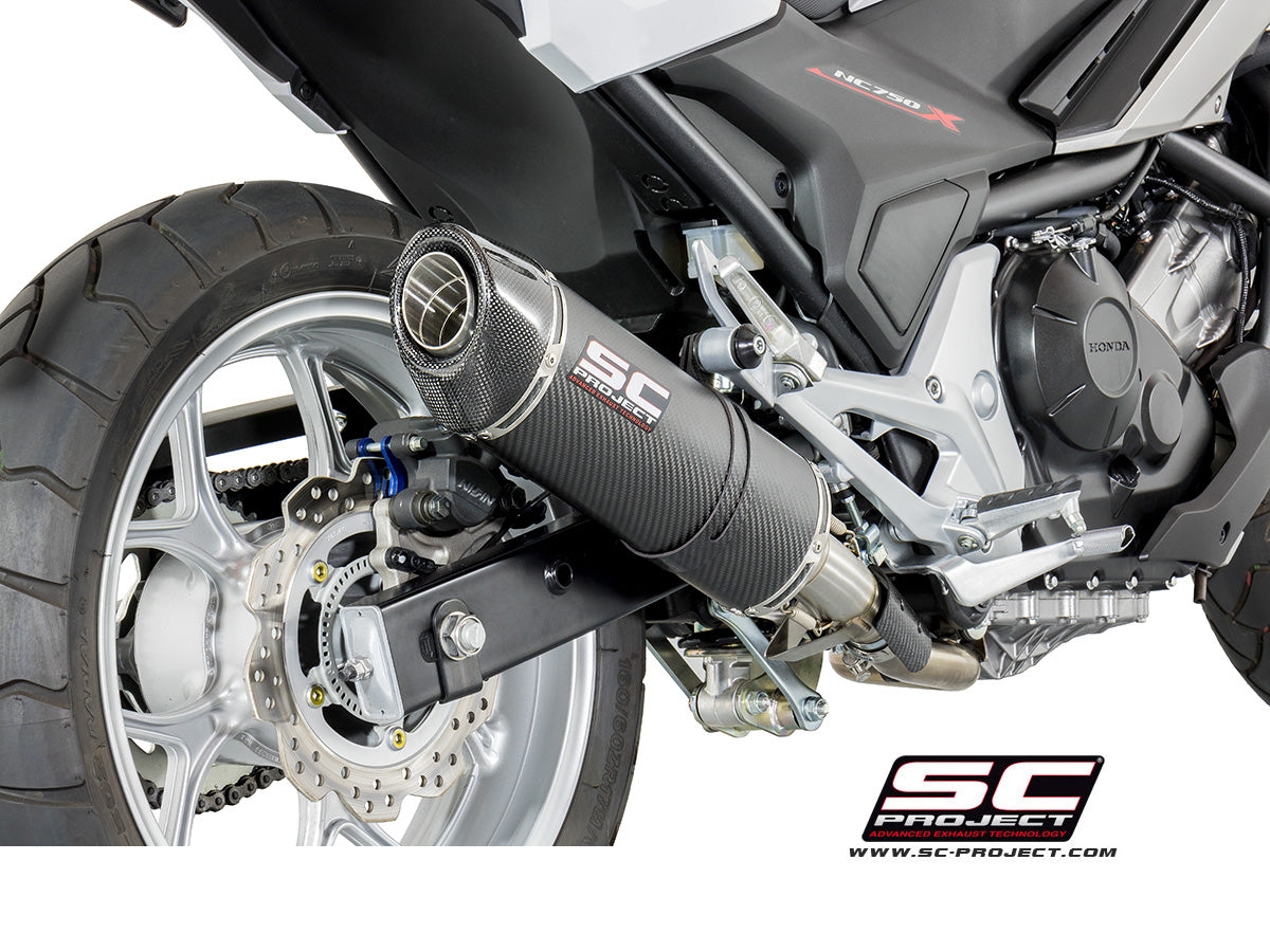 Picture of Oval carbon fibre exhaust