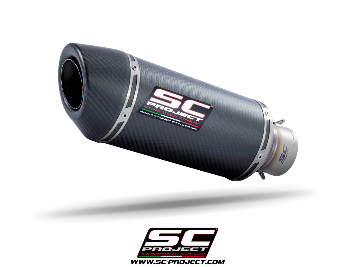 Picture of Oval carbon fibre exhaust