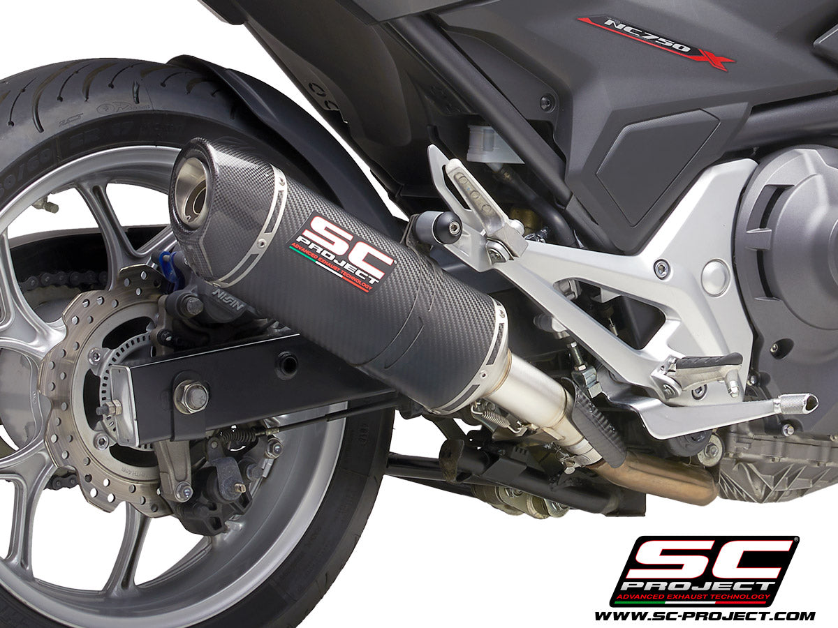 Picture of Oval carbon fibre exhaust