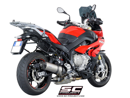 Picture of Oval titanium exhaust, low mount