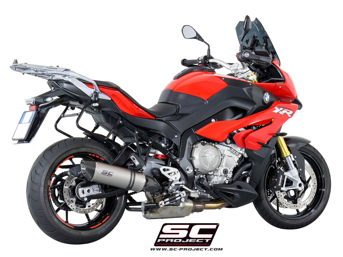Picture of Oval titanium exhaust, low mount